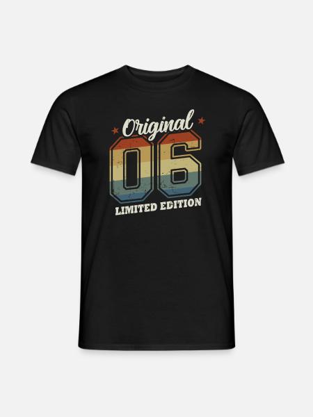 Original 2006 Geschenk 18. Geburtstag - Männer T-Shirt - Schwarz