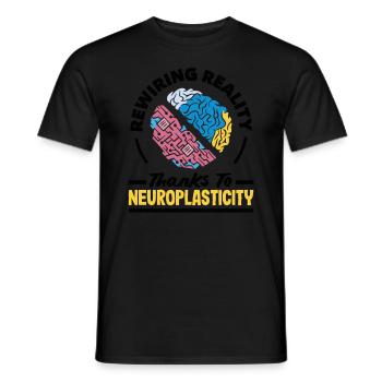 Unlock Your Brain's Potential Neuroplasticity - Männer T-Shirt - Schwarz - Vorne - AI Model Male 178 light (178cm)