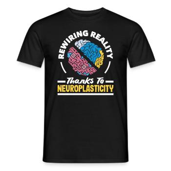 Unlock Your Brain's Potential Neuroplasticity - Männer T-Shirt - Schwarz - Vorne - AI Model Male 178 light (178cm)