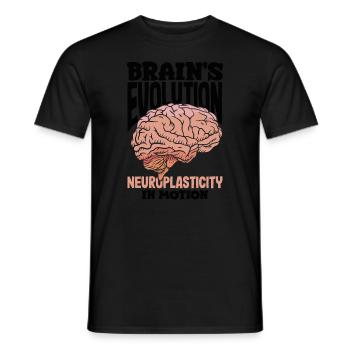 Unlock Your Brain's Potential Neuroplasticity - Männer T-Shirt - Schwarz - Vorne - AI Model Male 178 light (178cm)