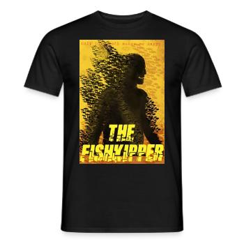 THE FISHKEEPER2 - Men's T-Shirt - black - Front - AI Model Male 178 light (178cm)