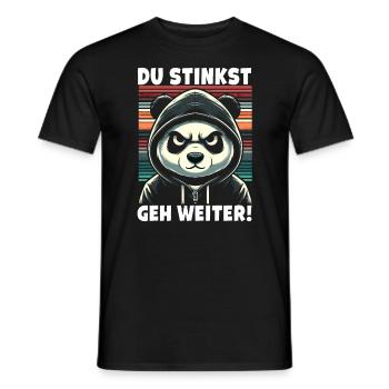 Tu pues Allez-y ! Sarcastique - T-shirt homme - noir - Devant - AI Model Male 178 light (178cm)