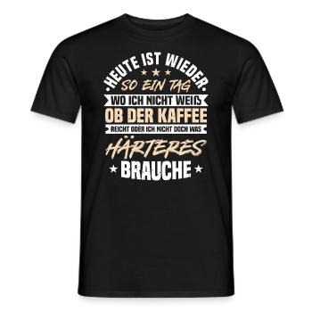 Dicton de motivation, Sarcasme, Paresseux, Sarcastique - T-shirt homme - noir - Devant - AI Model Male 178 light (178cm)