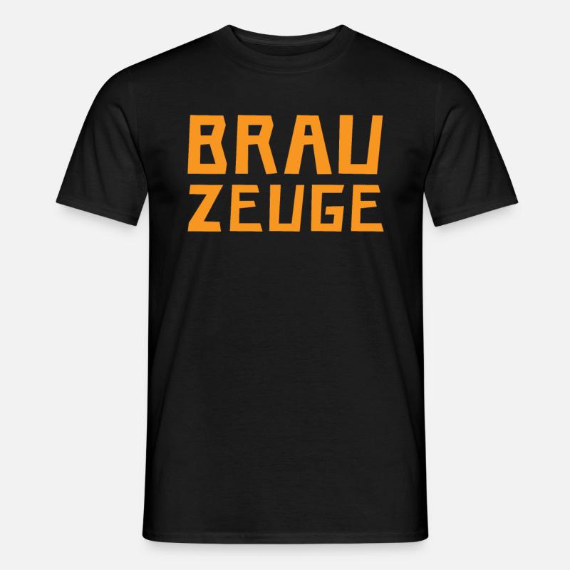 Brewman Beer Drinker - Männer T-Shirt - Schwarz