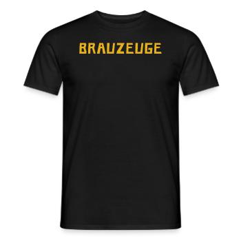 Brewman Beer Drinker - Männer T-Shirt - Schwarz - Vorne - AI Model Male 178 light (178cm)