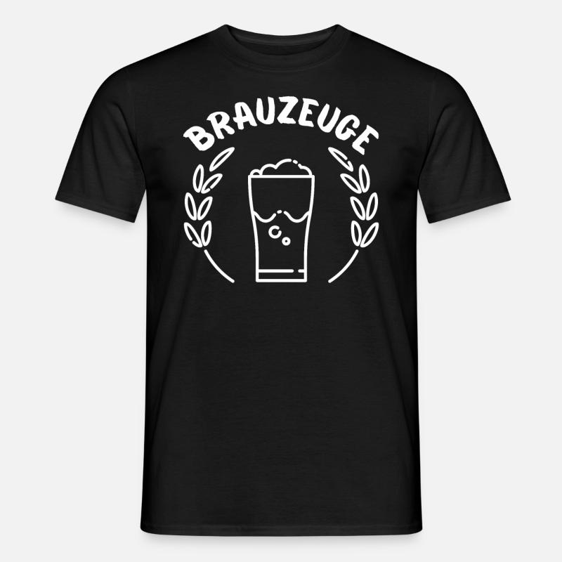 Brewware-biertrinker - Männer T-Shirt - Schwarz