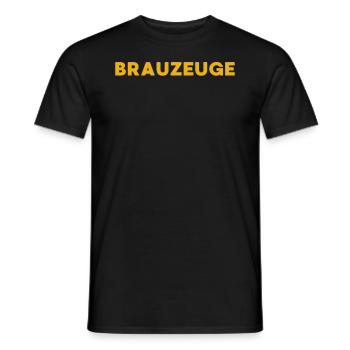 Brewware-biertrinker - Männer T-Shirt - Schwarz - Vorne - AI Model Male 178 light (178cm)
