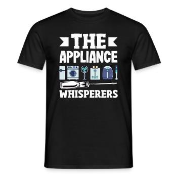 The Appliance Whisperers Repair Expert - Männer T-Shirt - Schwarz - Vorne - AI Model Male 178 light (178cm)