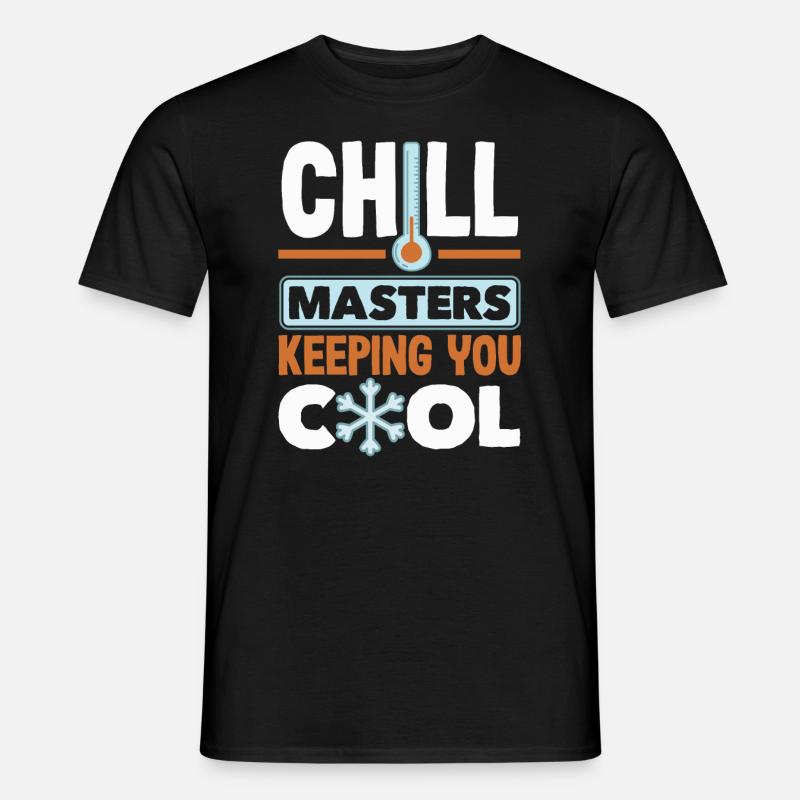 HVAC Expert Technician - Männer T-Shirt - Schwarz