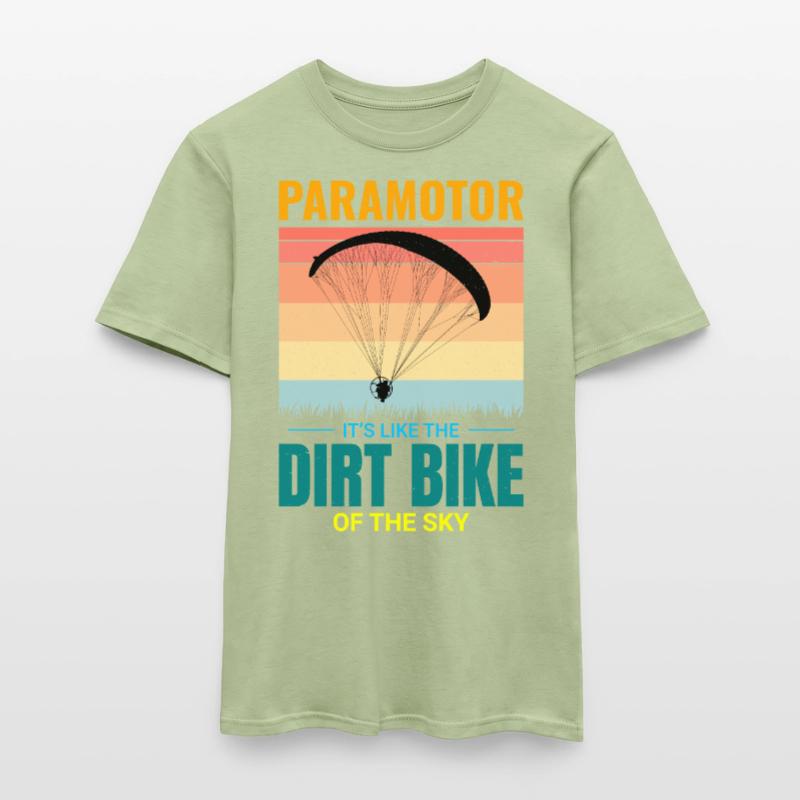 Paramotor Pilot Paramotoring Powered Paraglider Men's T-Shirt