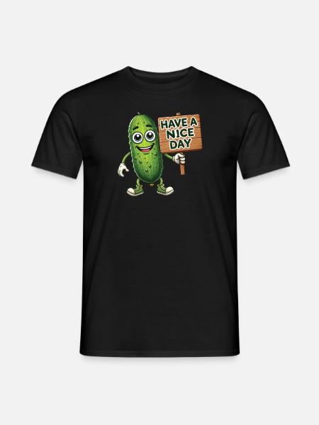 Have A Nice Day - Men's T-Shirt - black