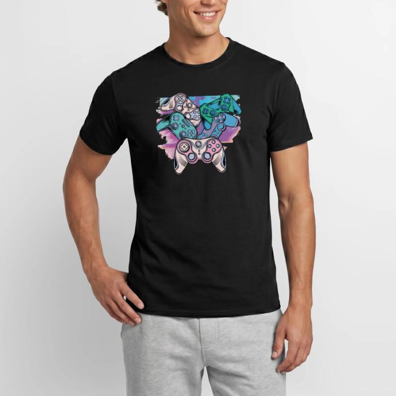 Play Controller Gaming Controller Brauchte Eine Männer T-Shirt