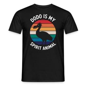 Dodo Saying Dodo Bird Funny Dodo Gift - Men's T-Shirt - black - Front - AI Model Male 178 light (178cm)