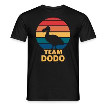 Dodo Dire Dodo Oiseau Drôle Dodo Cadeau - T-shirt homme - noir - Devant - AI Model Male 178 light (178cm)