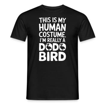 Dodo Dire Dodo Oiseau Drôle Dodo Cadeau - T-shirt homme - noir - Devant - AI Model Male 178 light (178cm)