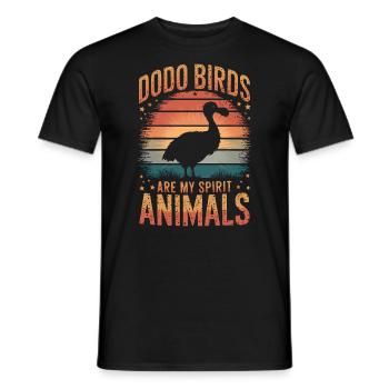 Dodo Dire Dodo Oiseau Drôle Dodo Cadeau - T-shirt homme - noir - Devant - AI Model Male 178 light (178cm)