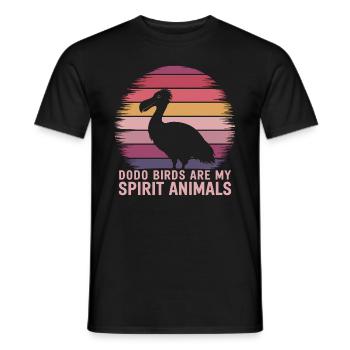Dodo Dire Dodo Oiseau Drôle Dodo Cadeau - T-shirt homme - noir - Devant - AI Model Male 178 light (178cm)
