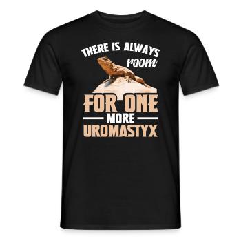 There's still room for another one - Men's T-Shirt - black - Front - AI Model Male 178 light (178cm)