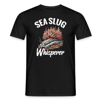 Nudibranch Sea Slug Whisperer - Männer T-Shirt - Schwarz - Vorne - AI Model Male 178 light (178cm)