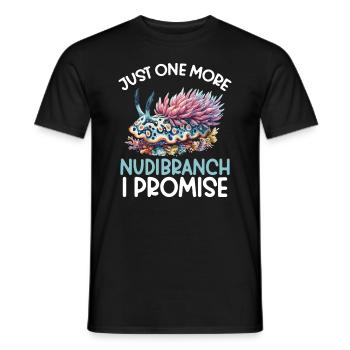 Nur Noch Eine Nacktschnecke, Das Verspreche Ich - Männer T-Shirt - Schwarz - Vorne - AI Model Male 178 light (178cm)