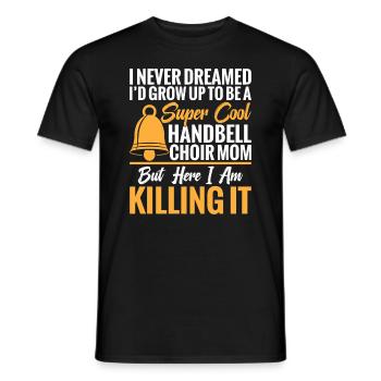 Je n’aurais jamais pensé que j’aurais un jour un - T-shirt homme - noir - Devant - AI Model Male 178 light (178cm)