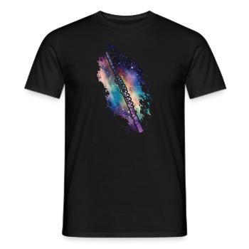 Piccoloist, it's not a flute - Men's T-Shirt - black - Front - AI Model Male 178 light (178cm)