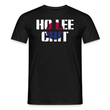 Ho Lee Chit Funny Corruption - Men's T-Shirt - black - Front - AI Model Male 178 light (178cm)