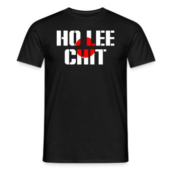 Ho Lee Chit Funny Corruption - Men's T-Shirt - black - Front - AI Model Male 178 light (178cm)