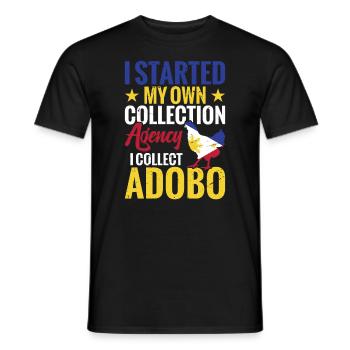 Ich Habe Mein Eigenes Inkassobüro Gegründet. Ich - Männer T-Shirt - Schwarz - Vorne - AI Model Male 178 light (178cm)