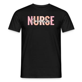 Ästhetische Krankenschwester Cosmetic Nurse - Männer T-Shirt - Schwarz - Vorne - AI Model Male 178 light (178cm)