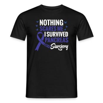 Nichts Angst, Ich Habe Eine - Männer T-Shirt - Schwarz - Vorne - AI Model Male 178 light (178cm)