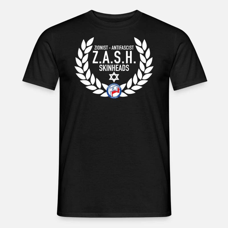 ZASH - Männer T-Shirt - Schwarz