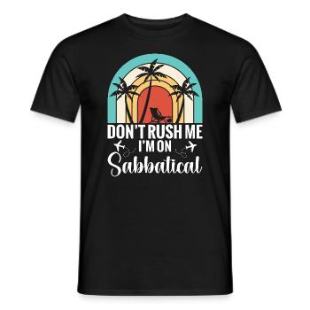 Désolé, je ne peux pas, je le suis trop - T-shirt homme - noir - Devant - AI Model Male 178 light (178cm)