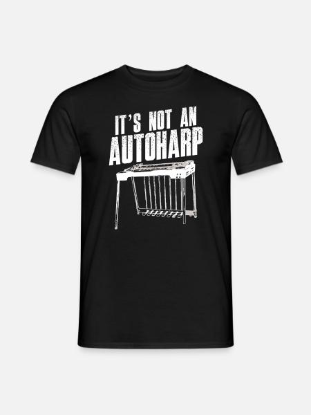 It's not an autoharp - Men's T-Shirt - black