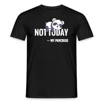 Seuls les perdants ont besoin d’un pancréas - T-shirt homme - noir - Devant - AI Model Male 178 light (178cm)