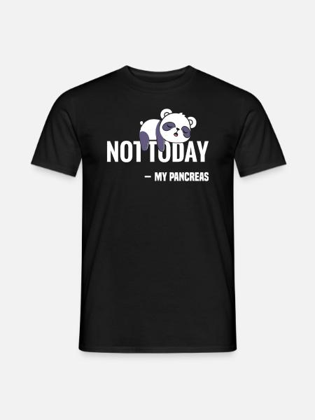 Nur Verlierer Brauchen Eine Bauchspeicheldrüse - Männer T-Shirt - Schwarz