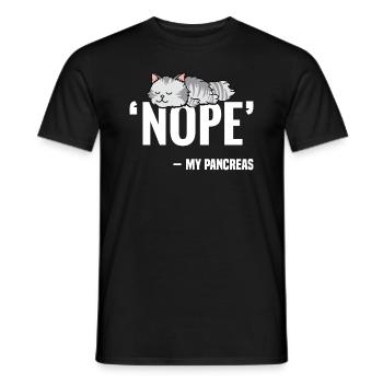 Seuls les perdants ont besoin d’un pancréas - T-shirt homme - noir - Devant - AI Model Male 178 light (178cm)
