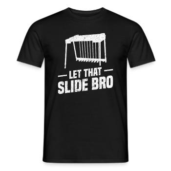 Lassen Sie Diese Folie Bro - Männer T-Shirt - Schwarz - Vorne - AI Model Male 178 light (178cm)
