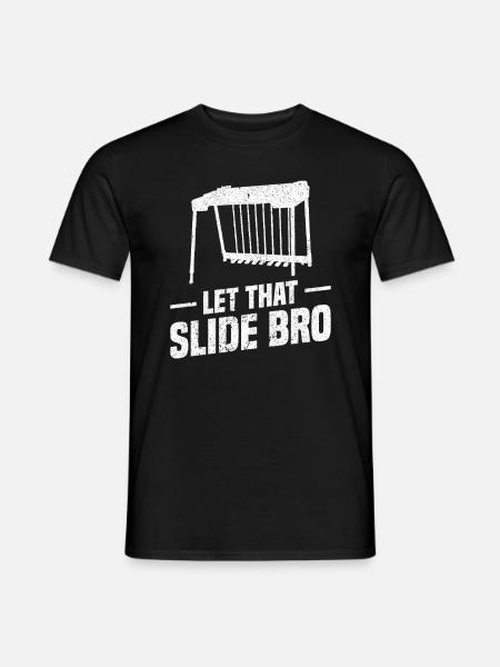 Let this foil bro - Men's T-Shirt - black