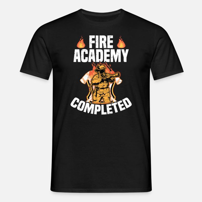 Fire academy completed - Men's T-Shirt - black