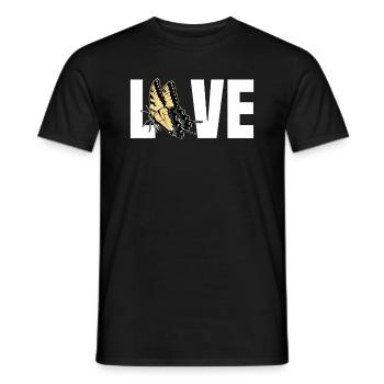 Les machaons tigrés sont les meilleurs pour les filles - T-shirt homme - noir - Devant - AI Model Male 178 light (178cm)