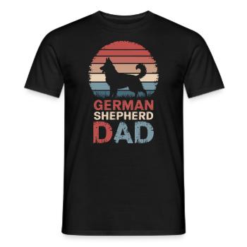 German Shepherd Saying German Shepherd Gift - Men's T-Shirt - black - Front - AI Model Male 178 light (178cm)