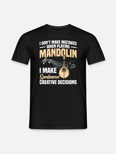 Ich Mache Keine Fehler Beim Spielen Von - Männer T-Shirt - Schwarz