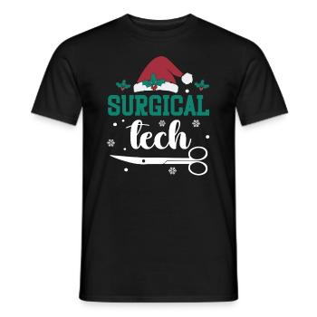 Chirurgischer Technologe Fass Mich Nicht An, Ich - Männer T-Shirt - Schwarz - Vorne - AI Model Male 178 light (178cm)