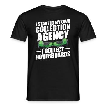 J’ai créé ma propre agence de recouvrement. Je - T-shirt homme - noir - Devant - AI Model Male 178 light (178cm)