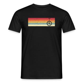 Ce gars adore les monocycles - T-shirt homme - noir - Devant - AI Model Male 178 light (178cm)