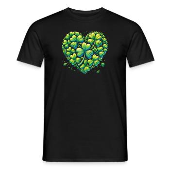 Que les manigances célèbrent la Saint-Patrick - T-shirt homme - noir - Devant - AI Model Male 178 light (178cm)