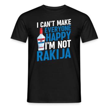 I can't make everyone happy, I'm - Men's T-Shirt - black - Front - AI Model Male 178 light (178cm)
