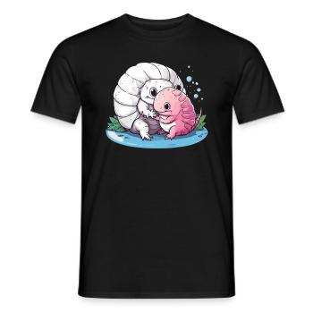 Alle Coolen Leute Züchten Winzige Dinosaurier - Männer T-Shirt - Schwarz - Vorne - AI Model Male 178 light (178cm)