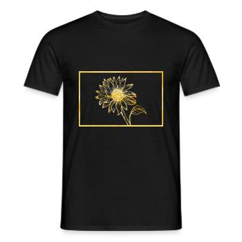 Retro Graphic Gardener Horticulturist Gardening La - Männer T-Shirt - Schwarz - Vorne - AI Model Male 178 light (178cm)